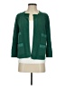 TSE 100% Cotton Green Cardigan Size S - photo 1