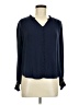 Jessica Simpson 100% Viscose Blue Long Sleeve Blouse Size M - photo 1