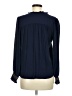 Jessica Simpson 100% Viscose Blue Long Sleeve Blouse Size M - photo 2