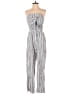 Aerie Stripes Silver Jumpsuit Size M - photo 1