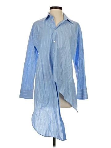 Zara 3/4 Sleeve Button-Down Shirt (view 1)