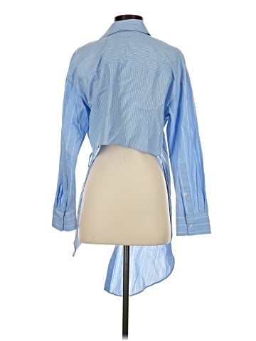 Zara 3/4 Sleeve Button-Down Shirt (view 2)