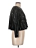 Zara Basic 100% Polyester Black 3/4 Sleeve Top Size L - photo 4