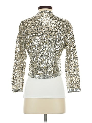 Gold Hawk Silk Blazer (view 2)