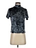 Frank & Oak Black Short Sleeve Turtleneck Size XS - photo 1