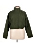 Noisy May 100% Polyester Solid Green Jacket Size XL - photo 1