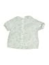 Zara Teal Short Sleeve Blouse Size 3-6 mo - photo 2