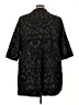 Eileen Fisher Chevron-herringbone Black Coat Size 3X - photo 2