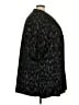 Eileen Fisher Chevron-herringbone Black Coat Size 3X - photo 4