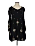 Unbranded Floral Black Casual Dress Size XS - photo 1