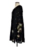 Unbranded Floral Black Casual Dress Size XS - photo 5