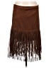 Diva 100% Polyester Brown Casual Skirt Size M - photo 1