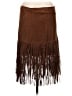Diva 100% Polyester Brown Casual Skirt Size M - photo 2