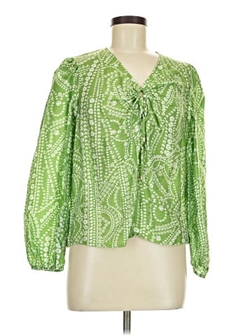 INC International Concepts Long Sleeve Blouse (view 1)
