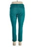 Stylus Solid Teal Casual Pants Size 14 - photo 2