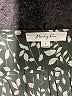 Monday Fun 100% Polyester Animal Print Green 3/4 Sleeve Blouse Size L - photo 7