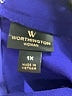 Worthington 100% Polyester Blue Sleeveless Blouse Size 1X - photo 7