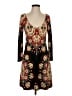 Free People Paisley Black Casual Dress Size S - photo 1