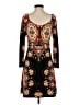 Free People Paisley Black Casual Dress Size S - photo 2
