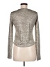 Pilcro Metallic Gray Long Sleeve Top Size M - photo 2