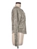 Pilcro Metallic Gray Long Sleeve Top Size M - photo 4