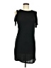Glitz Solid Black Cocktail Dress Size M - photo 1