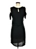 Glitz Solid Black Cocktail Dress Size M - photo 2