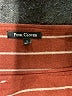 Pink Clover Stripes Brown Pullover Sweater Size L - photo 7