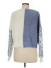 Mi ami Color Block Blue Pullover Sweater Size M - photo 2