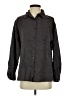Assorted Brands 100% Linen Gray Long Sleeve Button-Down Shirt Size 1 - photo 1