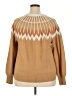 French Connection Chevron-herringbone Tan Pullover Sweater Size XXL - photo 2