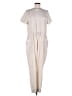 Active by Old Navy Solid Ivory Jumpsuit Size M - photo 1