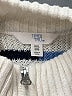 Time and Tru Stripes White Pullover Sweater Size 20 - photo 7
