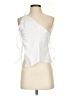 Unbranded 100% Polyester White Sleeveless Blouse Size XS - photo 1
