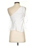 Unbranded 100% Polyester White Sleeveless Blouse Size XS - photo 2