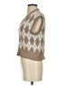 William Rast Argyle Brown Sweater Vest Size XS - photo 5