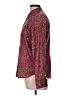 Chaps Paisley Burgundy Long Sleeve Button-Down Shirt Size L - photo 5