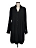 Express 100% Polyester Black Casual Dress Size M - photo 1