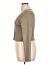 M Magaschoni Tan Long Sleeve Top Size XL - photo 5