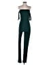 Assorted Brands Color Block Green Jumpsuit Size L - photo 1