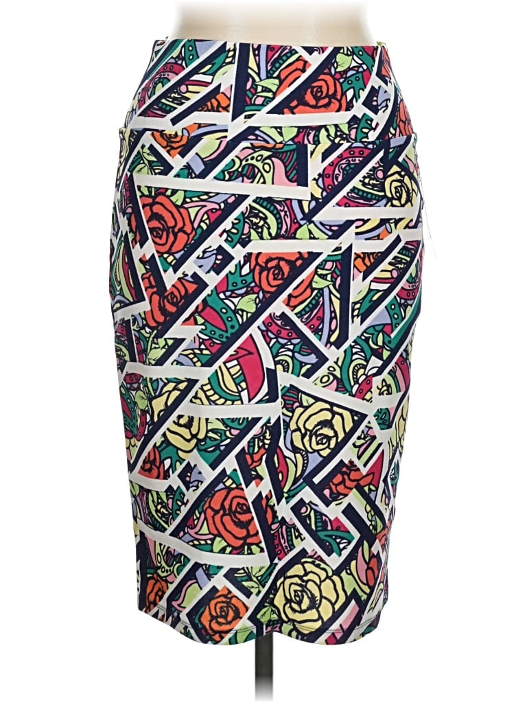 Pre-owned Lularoe Casual Skirt In Blue