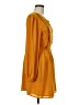 Sugar Lips 100% Polyester Solid Orange Casual Dress Size M - photo 4