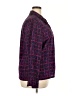 Koret 100% Polyester Tweed Purple Long Sleeve Blouse Size 18 - photo 4
