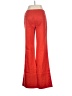 Elevenses Red Linen Pants Size 4 - photo 2
