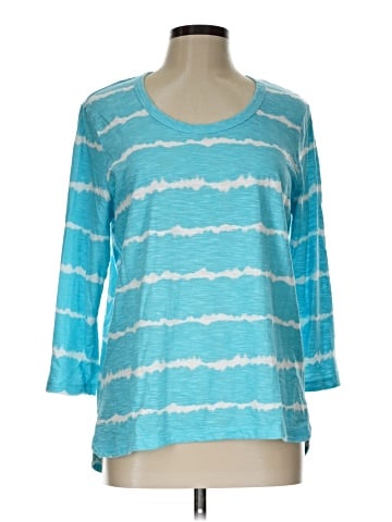 Chico's 3/4 Sleeve T-Shirt (view 1)