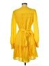 ME+EM 100% Silk Yellow Cocktail Dress Size 8 - photo 2