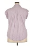 Jachs Girlfriend Purple Sleeveless Button-Down Shirt Size XXL - photo 2