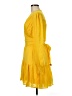 ME+EM 100% Silk Yellow Cocktail Dress Size 8 - photo 5