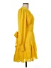 ME+EM 100% Silk Yellow Cocktail Dress Size 8 - photo 4