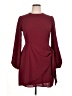 Lulus 100% Polyester Solid Burgundy Cocktail Dress Size XL - photo 1